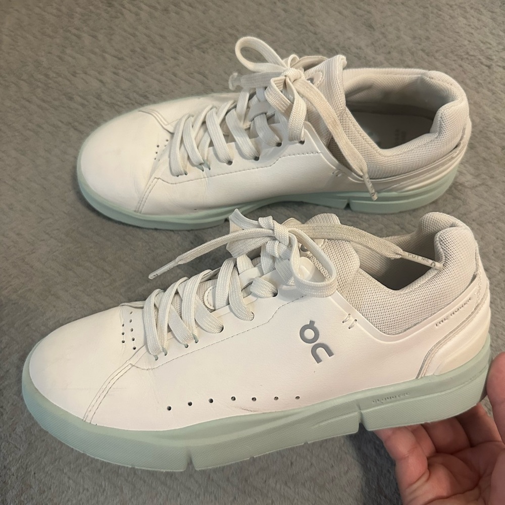 On Running White Athletic Shoes